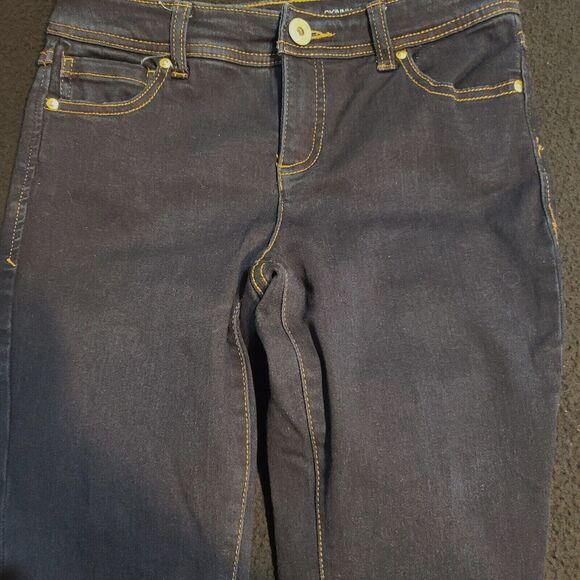 Inc Womens Petite Jeans Blue Size 4P Cotton Blend Skinny Leg Button Zip Closure - Picture 10 of 11